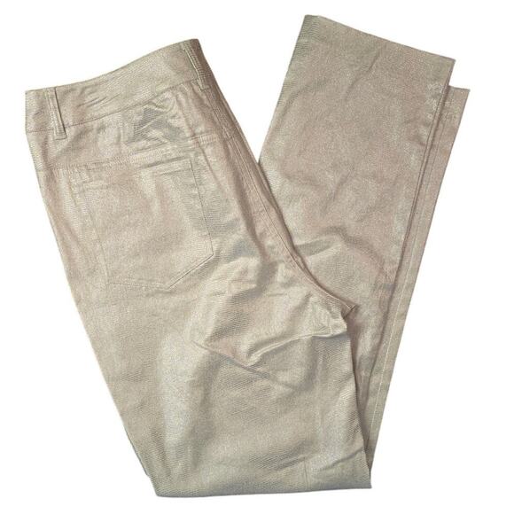 E39 By Eric Silver Stretch Jeans Sz 12 NWT - Picture 4 of 12